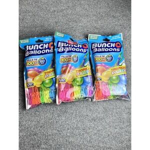 Zuru Bunch O Balloons Rapid-Filling Self-Sealing Water Balloons Three Packs